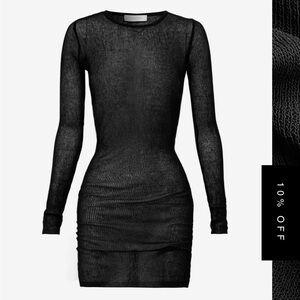 NWT ALL THINGS GOLDEN | The Knitted Long Sleeve Dress - M